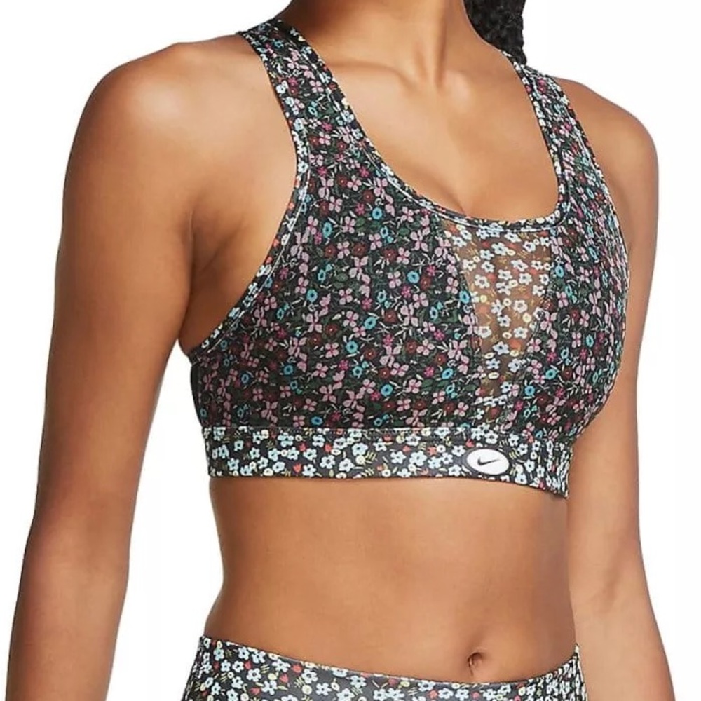 Nike Sports Bra Floral Mesh